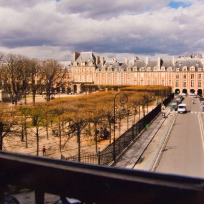 View from Victor Hugo's apartment in Paris, 2006.