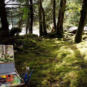 Artist in residence program at Gwaii Haanas National Park