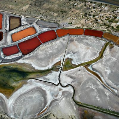 Edward Burtynsky: Artemia Salterns. Source