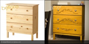ikea tarva before and after