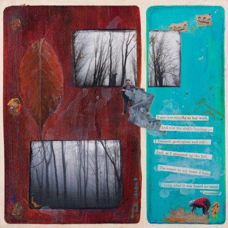 mixed media painting by Nancy Hilebrand