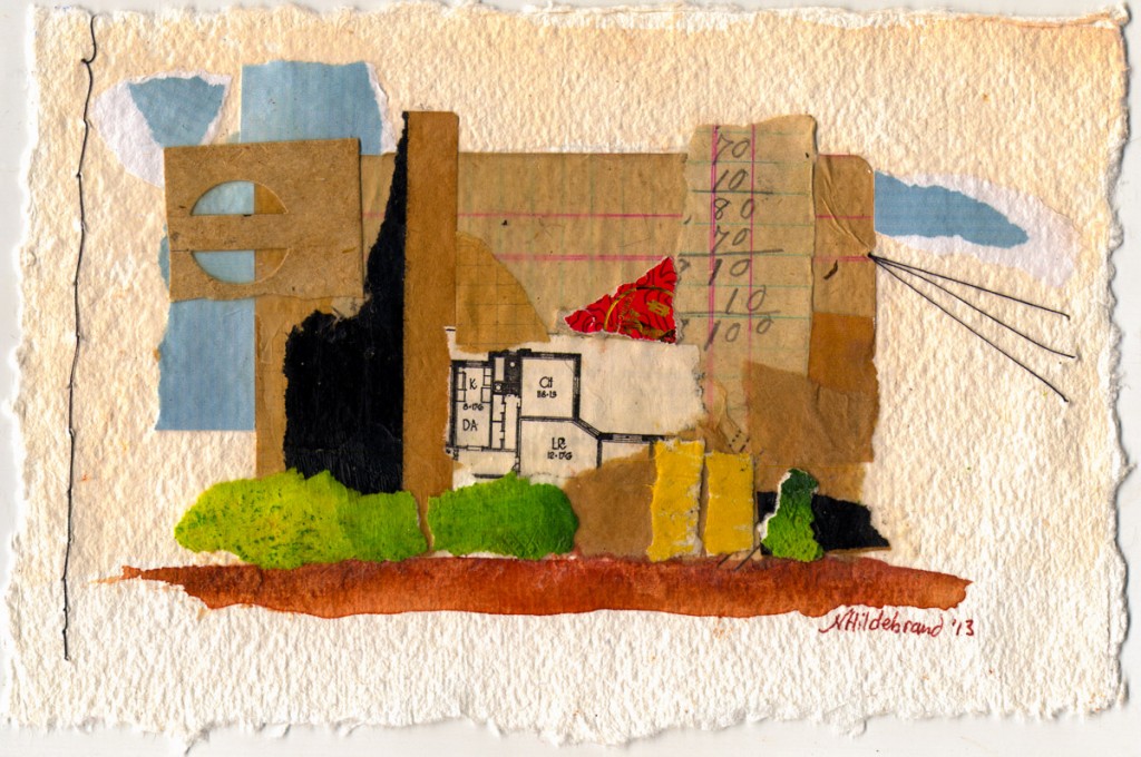 COLLAGE I – PLACES (sold)