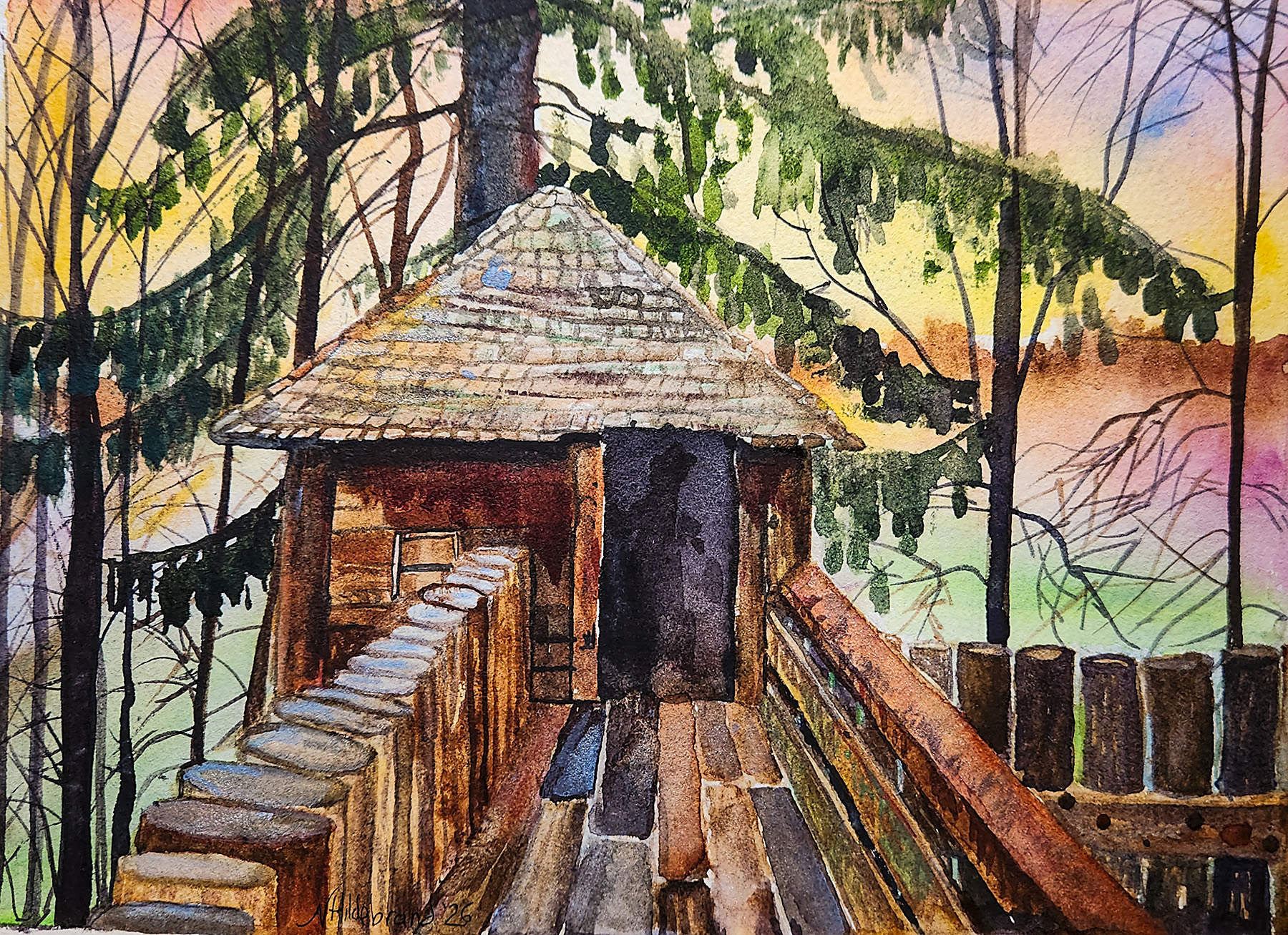 Northeast Bastion, Fort Langley