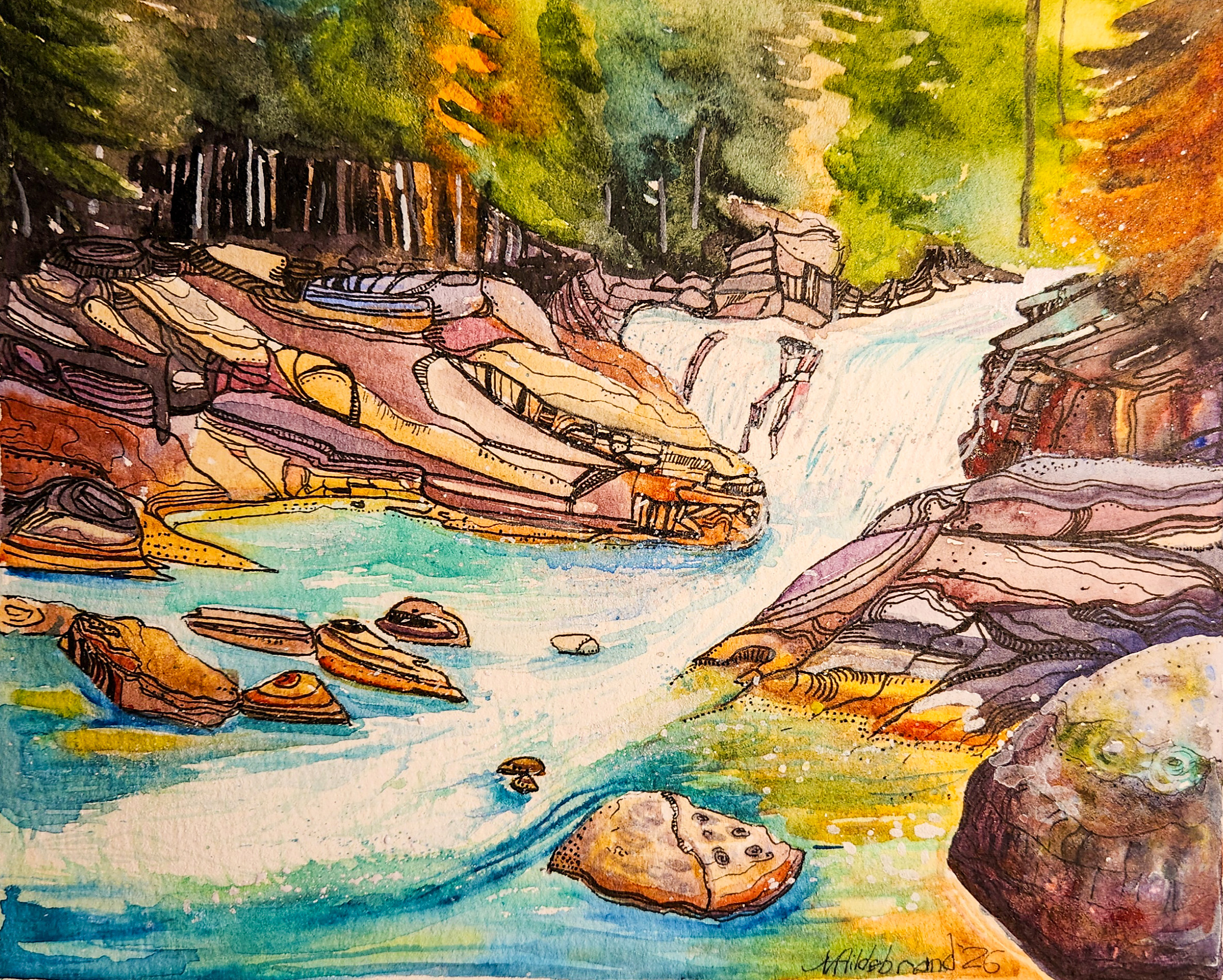 Gold Creek Lower Falls